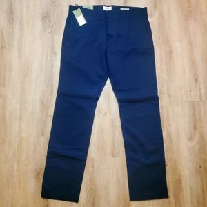 Blue Men's Slim Chino Pants